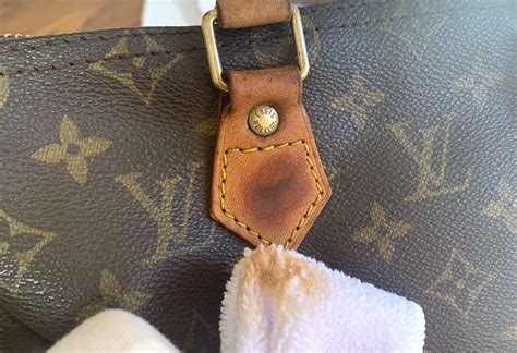 cleaning Louis Vuitton bag lining